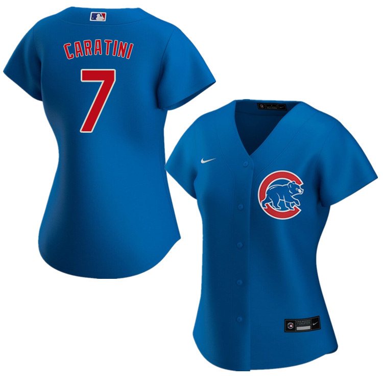 Nike Women #7 Victor Caratini Chicago Cubs Baseball Jerseys Sale-Blue